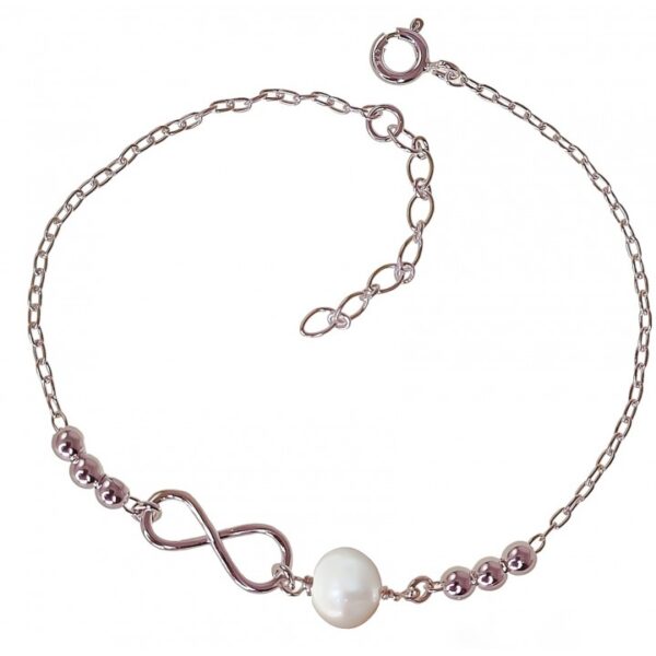 Pulsera perla infinito - Imagen 2